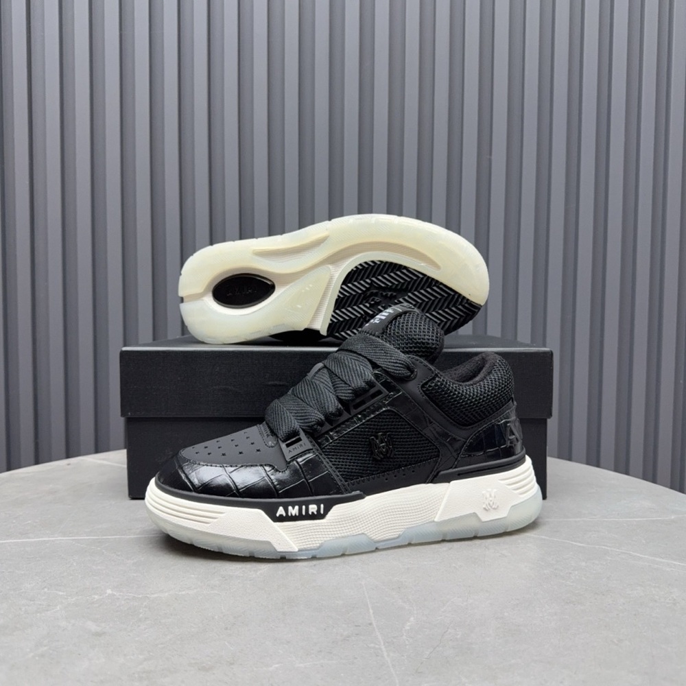 AMIRI Kids or men Black and White Sneakers